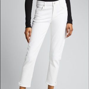 AGOLDE white boyfriend jeans